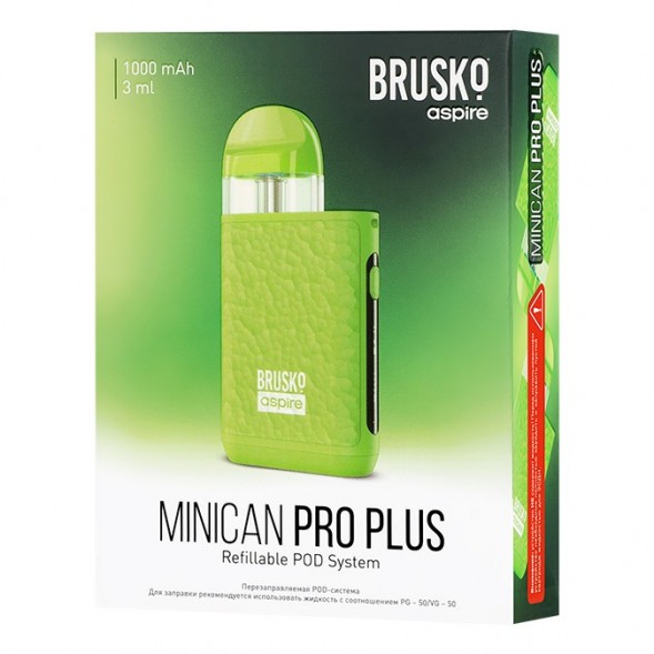 Электронная сигарета Brusko - Minican PRO Plus (Зеленый) купить в Волгограде