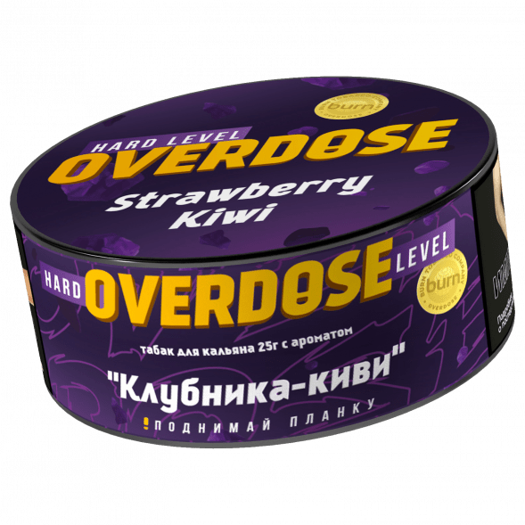Табак Overdose - Strawberry Kiwi (Клубника и Киви, 25 грамм) купить в Волгограде