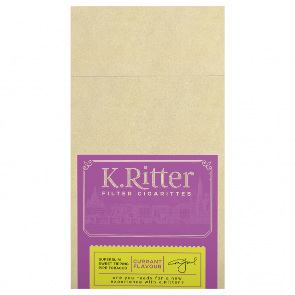 Сигариты K.Ritter - Currant SuperSlim (Смородина​​, 20 штук) купить в Волгограде