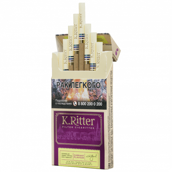 Сигариты K.Ritter - Currant SuperSlim (Смородина​​, 20 штук) купить в Волгограде