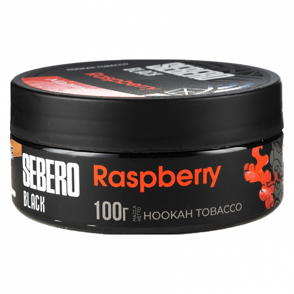 Табак Sebero Black - Raspberry (Малина, 100 грамм) купить в Волгограде