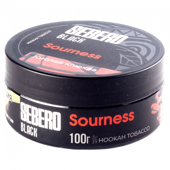 Табак Sebero Black - Sourness (Кислая Клюква, 100 грамм) купить в Волгограде