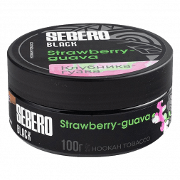 Табак Sebero Black - Strawberry Guava (Клубника и Гуава, 100 грамм)