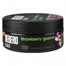 Табак Sebero Black - Strawberry Guava (Клубника и Гуава, 100 грамм)