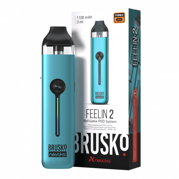 Электронная сигарета Brusko - Feelin 2 (Мятный) купить в Волгограде