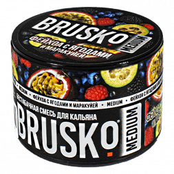 Смесь Brusko Medium - Фейхоа с Ягодами и Маракуйей (50 грамм)