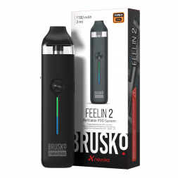 Электронная сигарета Brusko - Feelin 2 (Полуночный Чёрный)