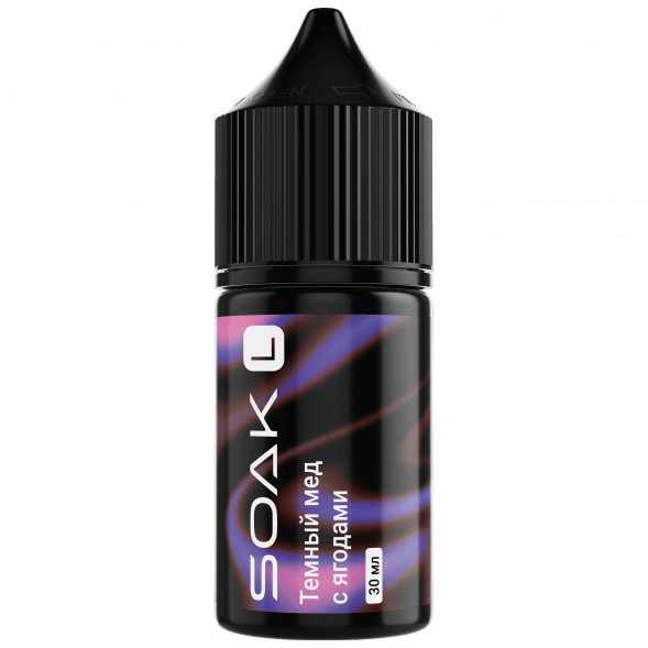 Жидкость SOAK L30 - Dark Honey Berries (Тёмный Мёд с Ягодами, 30 мл, 2 мг) купить в Волгограде