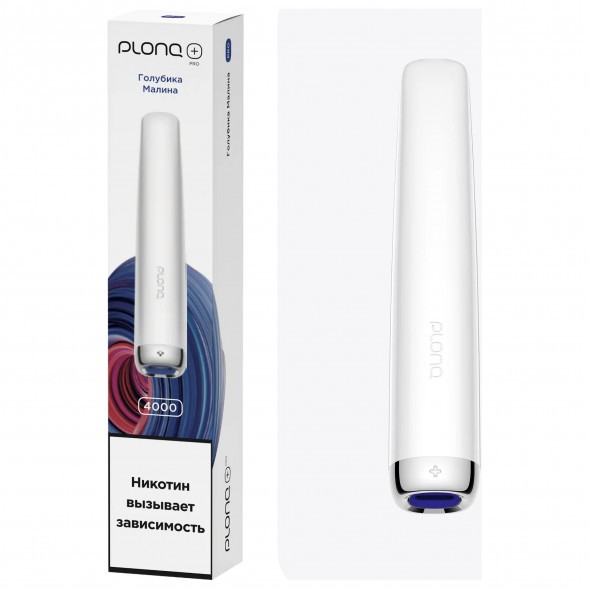 PLONQ PLUS PRO - Голубика Малина (Blueberry Raspberry, 4000 затяжек) купить в Волгограде
