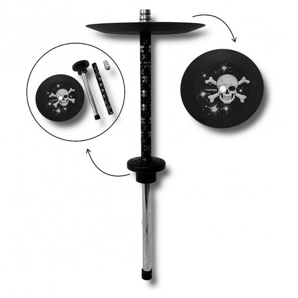 Кальян Tortuga - Бриг Scull (Без Колбы) купить в Волгограде