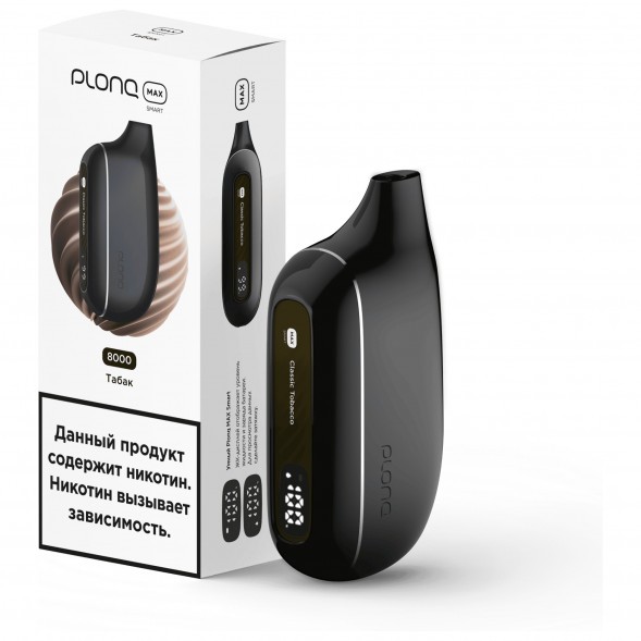 PLONQ MAX SMART - Табак (8000 затяжек) купить в Волгограде