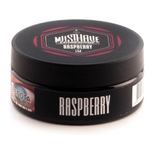Табак Must Have - Raspberry (Малина, 125 грамм) купить в Волгограде