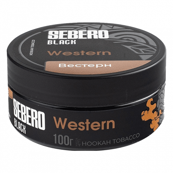 Табак Sebero Black - Western (Вестерн, 100 грамм) купить в Волгограде