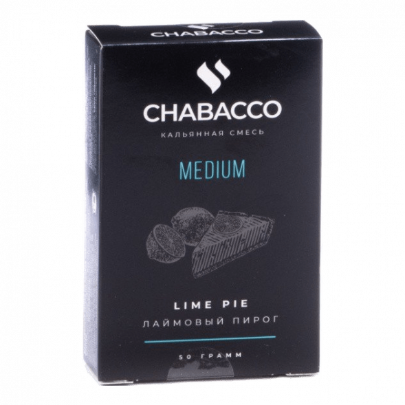 Смесь Chabacco MEDIUM - Lime Pie (Лаймовый Пирог, 50 грамм) купить в Волгограде