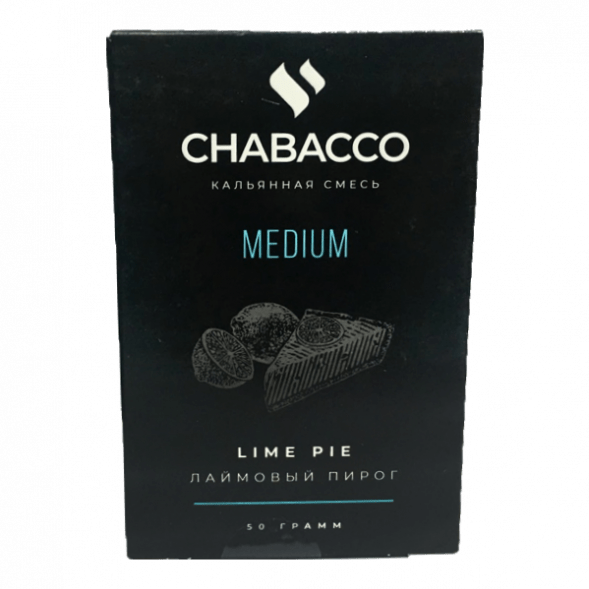 Смесь Chabacco MEDIUM - Lime Pie (Лаймовый Пирог, 50 грамм) купить в Волгограде
