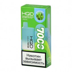 HQD Cuvie BAR - Двойная Мята (Double Mint, 7000 затяжек)