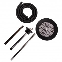 Кальян Tortuga - Бриг Geometry (Без Колбы)