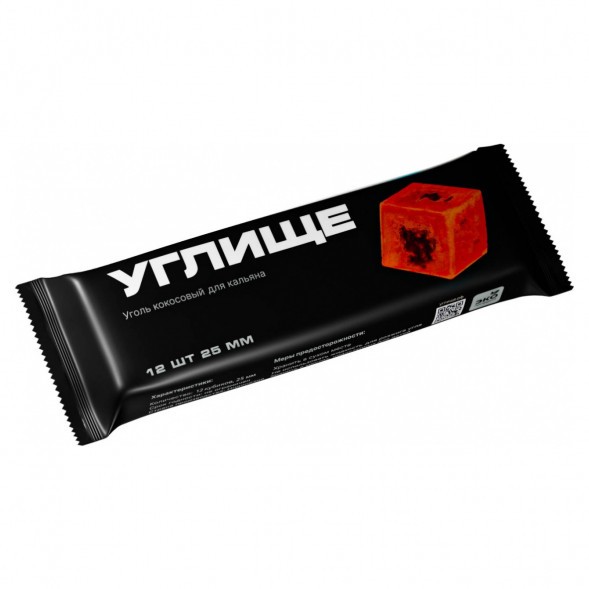 Уголь Углище (25 мм, 12 кубиков) купить в Волгограде
