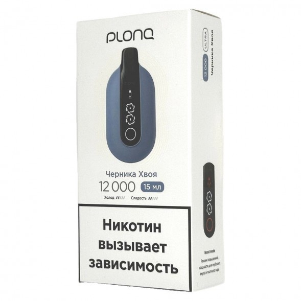 PLONQ ULTRA - Черника Хвоя (12000 затяжек) купить в Волгограде