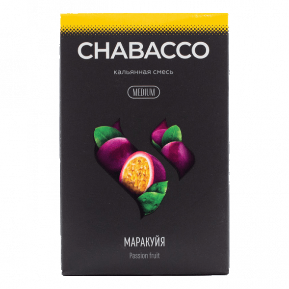 Смесь Chabacco MEDIUM - Passion Fruit (Маракуйя, 50 грамм) купить в Волгограде