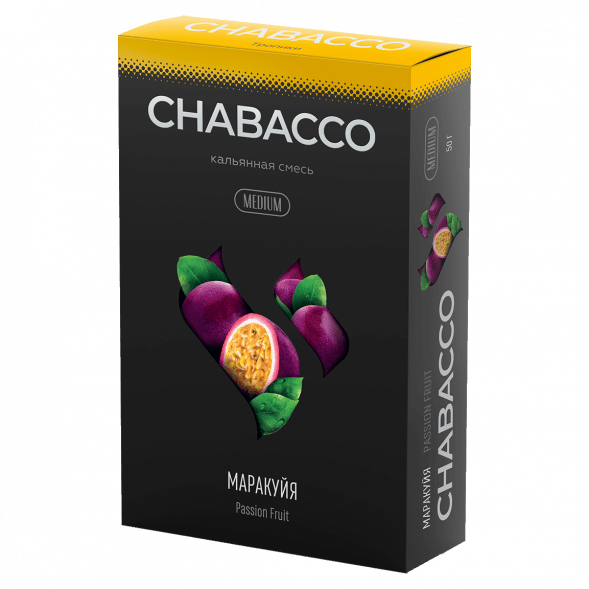 Смесь Chabacco MEDIUM - Passion Fruit (Маракуйя, 50 грамм) купить в Волгограде