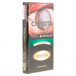 Сигареты Harvest - Green Superslims (блок 10 пачек)