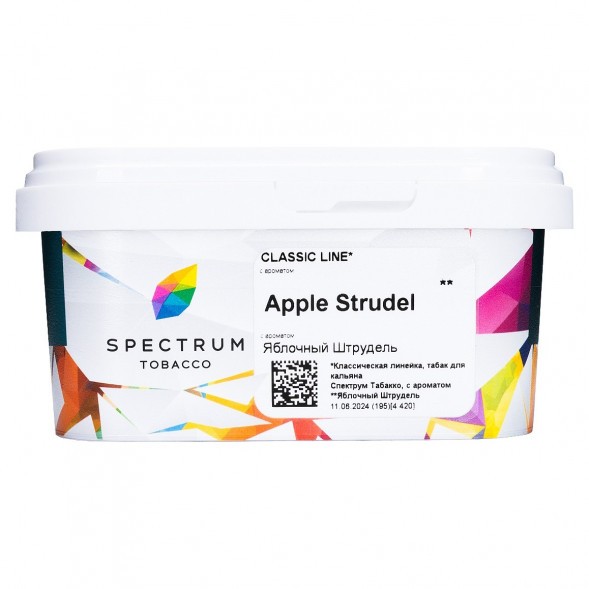 Табак Spectrum - Apple Strudel (Яблочный Штрудель, 200 грамм) купить в Волгограде