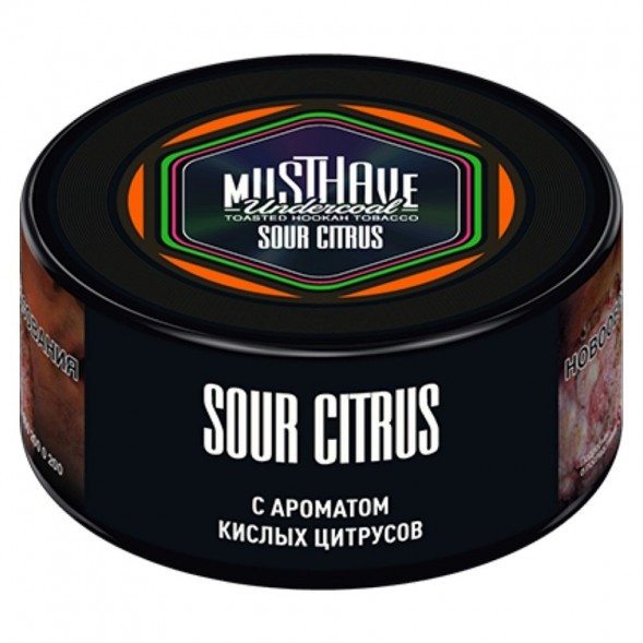Табак Must Have - Sour Citrus (Кислый Цитрус, 25 грамм) купить в Волгограде