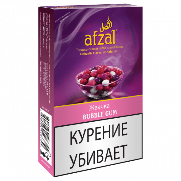 Табак Afzal - Bubble Gum (Жевательная Резинка, 40 грамм) купить в Волгограде