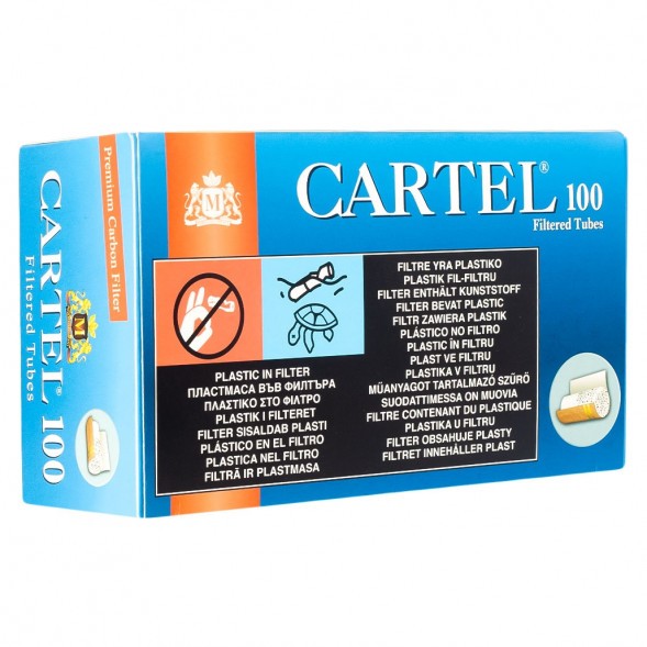 Гильзы сигаретные Cartel - Carbon 84x20 мм (100 штук) купить в Волгограде