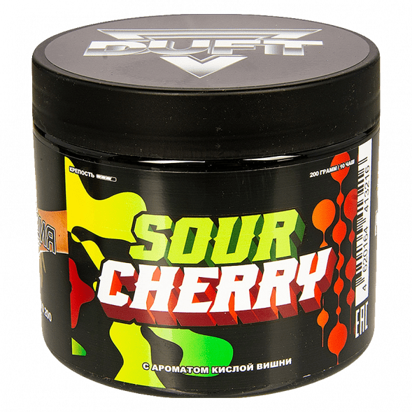 Табак Duft - Sour Cherry (Кислая Вишня, 200 грамм) купить в Волгограде