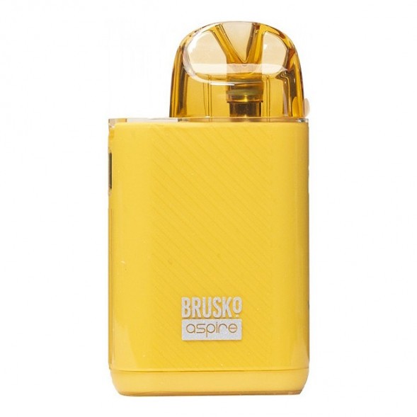 Электронная сигарета Brusko - Minican Plus Gloss Edition (850 mAh, Жёлтый) купить в Волгограде