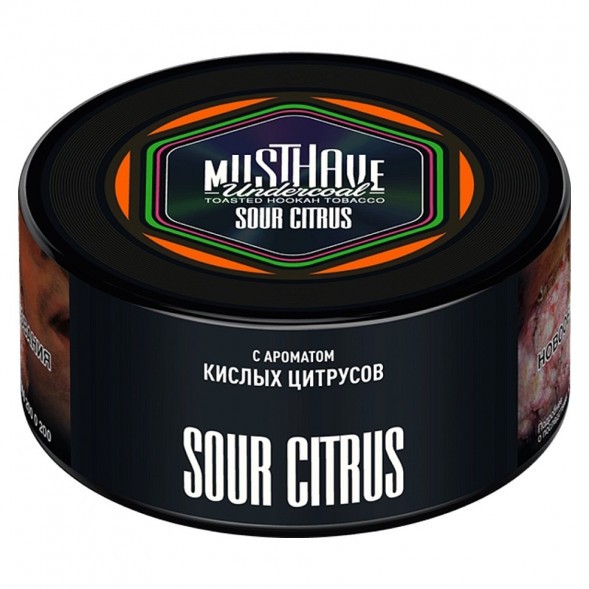 Табак Must Have - Sour Citrus (Кислый Цитрус, 125 грамм) купить в Волгограде