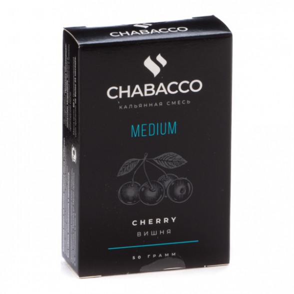 Смесь Chabacco MEDIUM - Cherry (Вишня, 50 грамм) купить в Волгограде