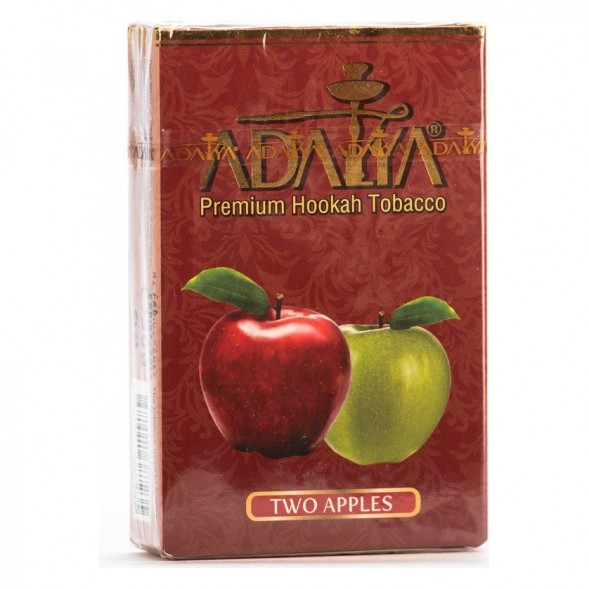 Табак Adalya - Two Apples (Двойное Яблоко, 50 грамм, Акциз) купить в Волгограде