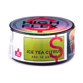 Табак High Flex - Ice Tea Citrus (Айс Ти Цитрус, 20 грамм) купить в Волгограде