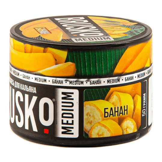 Смесь Brusko Medium - Банан (50 грамм) купить в Волгограде