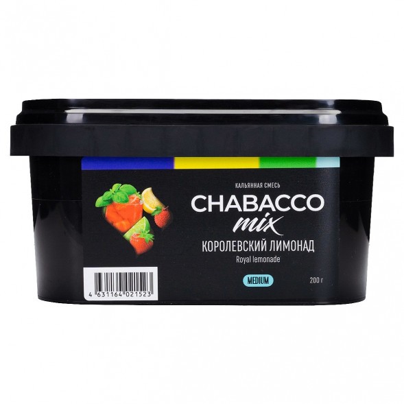 Смесь Chabacco Emotions MEDIUM - Royal Lemonade (Королевский Лимонад, 200 грамм) купить в Волгограде