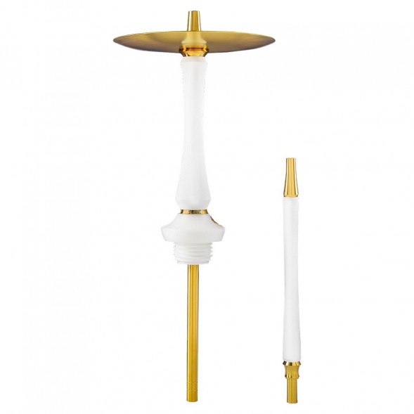 Кальян UNION - Sleek PVD White (Белый, Без Колбы) купить в Волгограде