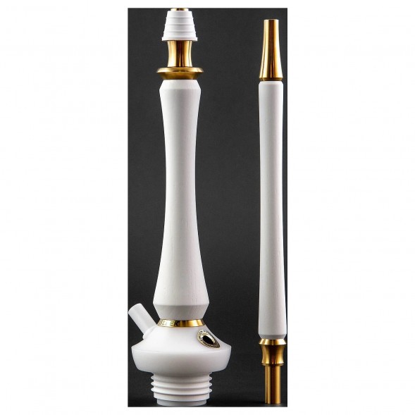 Кальян UNION - Sleek PVD White (Белый, Без Колбы) купить в Волгограде