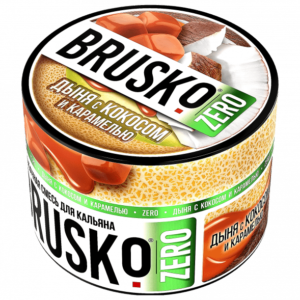 Смесь Brusko Zero - Дыня с Кокосом и Карамелью (50 грамм) купить в Волгограде