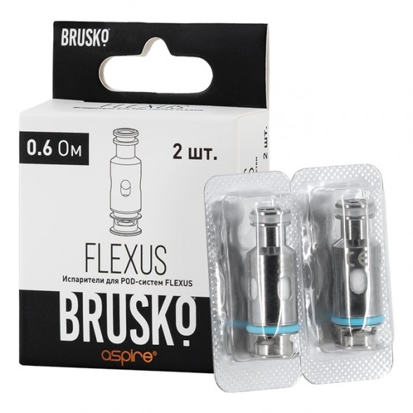 Испарители для Brusko Flexus (AF Mesh Coil, 0.6 Ом, 2 шт.) купить в Волгограде