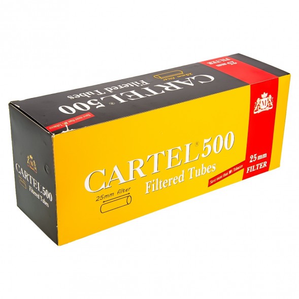 Гильзы сигаретные Cartel - SuperLong 84x25 мм (500 штук) купить в Волгограде
