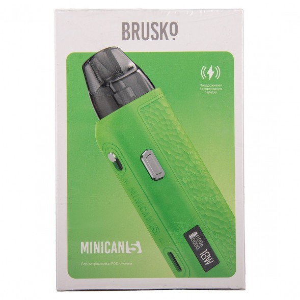 Электронная сигарета Brusko - Minican 5 (Зелёный) купить в Волгограде
