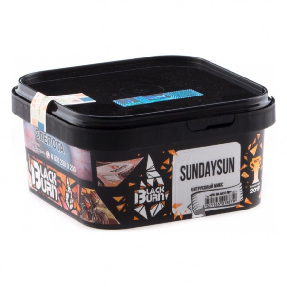 Табак BlackBurn - Sundaysun (Цитрусовый Микс, 200 грамм) купить в Волгограде