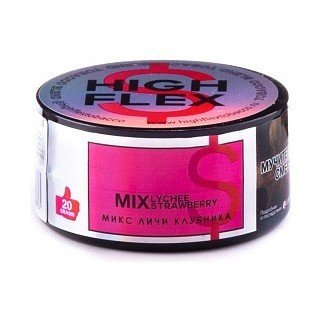 Табак High Flex - Mix Lychee Strawberry (Микс Личи Клубника, 20 грамм) купить в Волгограде