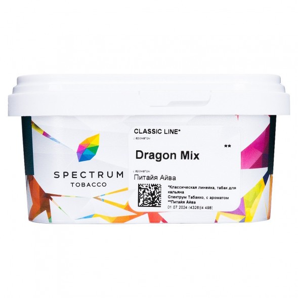 Табак Spectrum - Dragon Mix (Питайя Айва, 200 грамм) купить в Волгограде