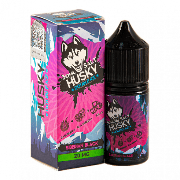 Жидкость Husky Double Ice Salt - Siberian Black (30 мл) купить в Волгограде