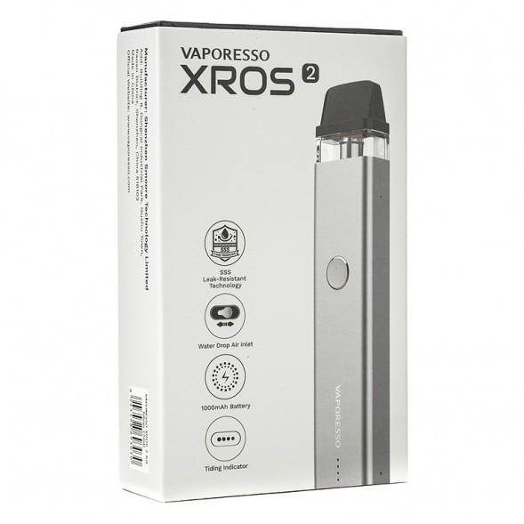 Электронная сигарета Vaporesso XROS 2 - Silver купить в Волгограде