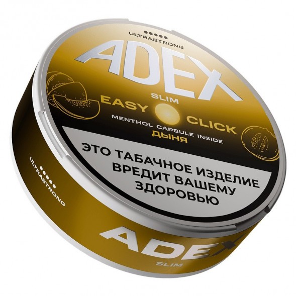 Табак жевательный ADEX ULTRA STRONG SLIM Easy Click - Melon Menthol (Дыня Ментол) купить в Волгограде